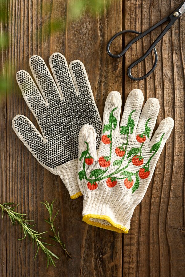 Slide View: 1: Tomato Garden Gloves