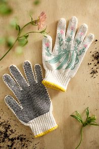 Slide View: 1: Green Bean Garden Gloves