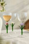 Thumbnail View 3: Floral Stem Wine Glass