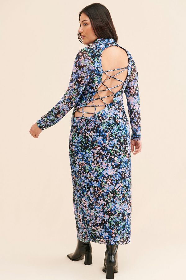 Slide View: 2: AFRM Laguna Mesh Maxi Dress