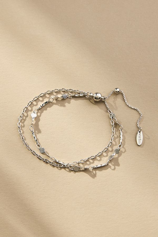 Slide View: 1: Multi Wrap Magnetic-Clasp Bracelet