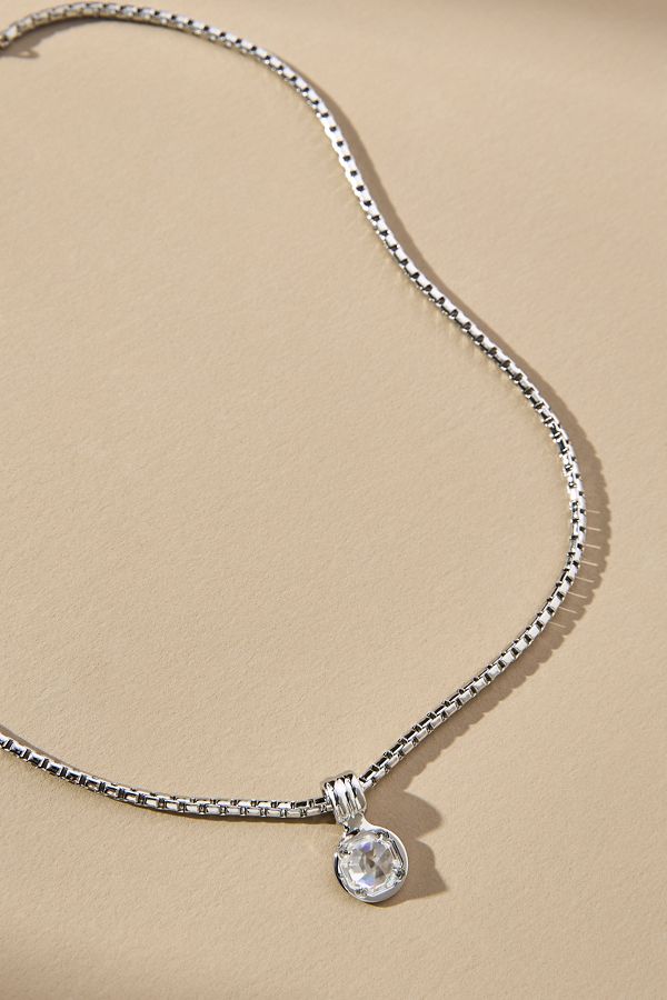 Slide View: 2: Classic Crystal Necklace