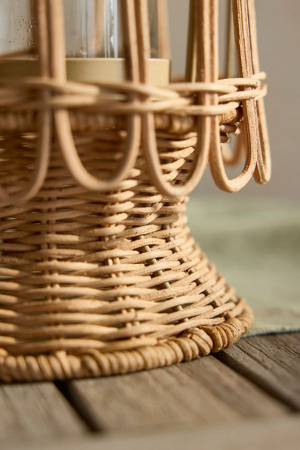 Slide View: 6: Rattan Caged Vase