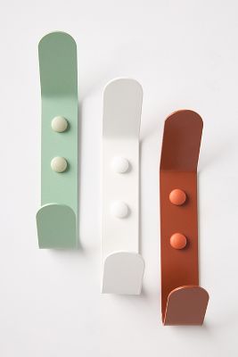 Powder-Coated Double Wall Hook