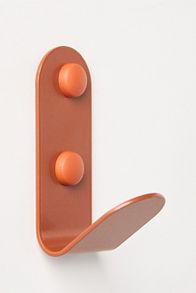 Slide View: 3: Powder-Coated Flip Wall Hook