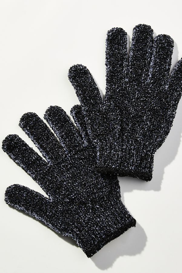 Slide View: 1: Pré De Provence Urbnana Charcoal Exfoliating Gloves