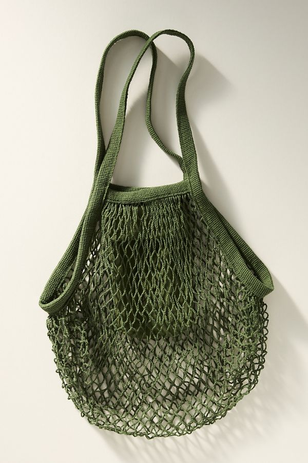 Slide View: 1: Graf & Lantz Ami Cotton Net Market Tote Bag