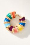 Thumbnail View 2: Colourful Huggie Hoop Earrings