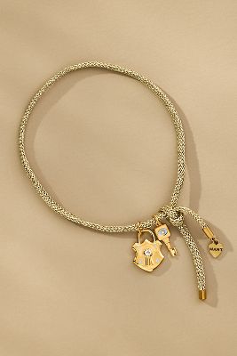 Hart Lurex Cord Charm Bracelet