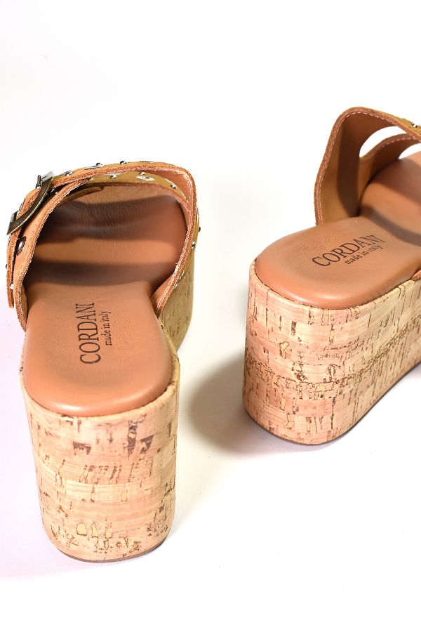 Slide View: 4: Cordani Jayne Cork-Bottom Heels