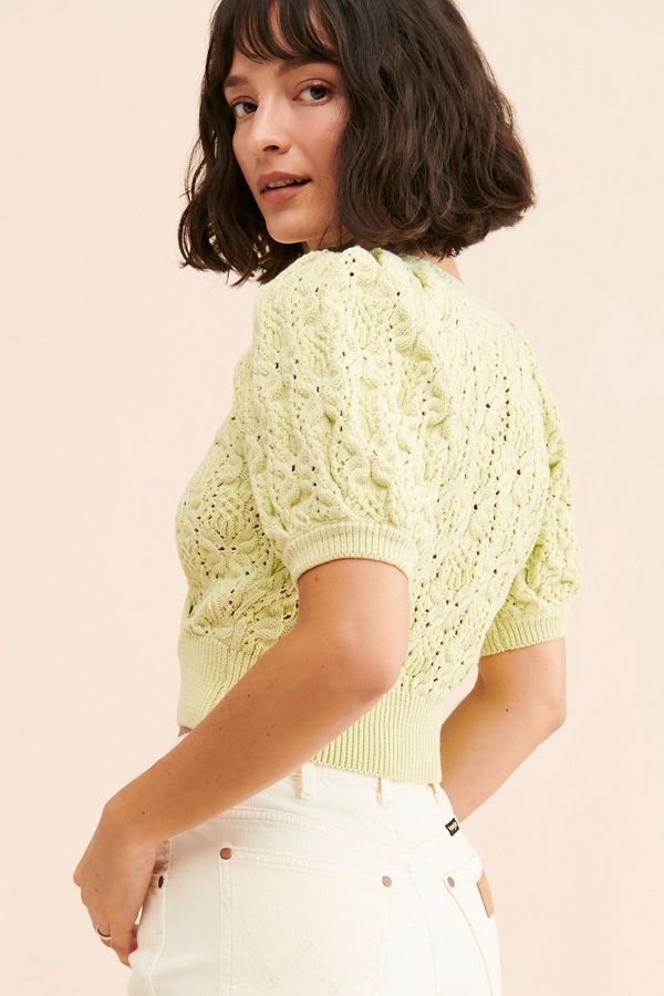 Slide View: 2: ASTR the Label Elowen Cropped Sweater