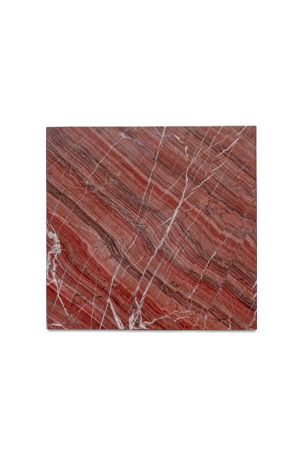 Slide View: 4: Blair Rosso Marble Accent Table