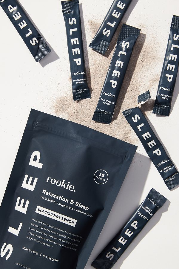 Slide View: 1: Rookie Wellness Sleep Supplement Sticks Pack Set