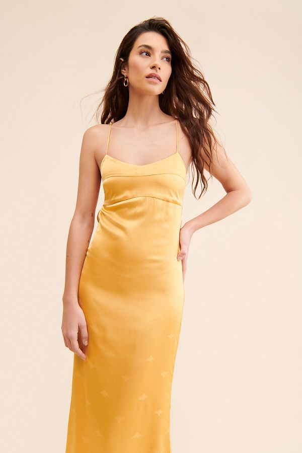 Slide View: 3: Allina Liu Chase Slip Dress