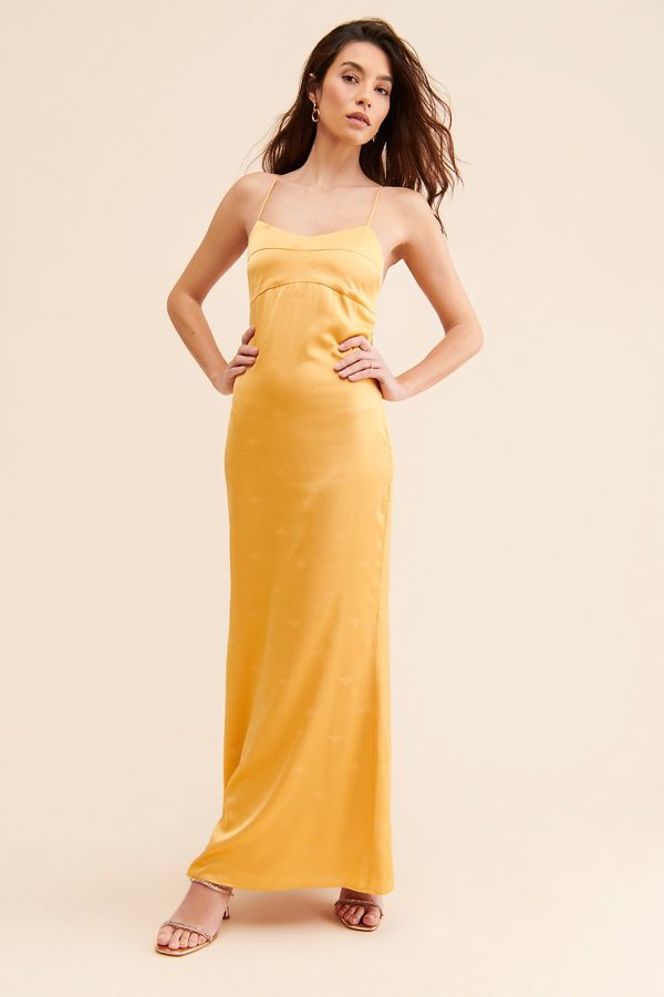 Slide View: 1: Allina Liu Chase Slip Dress