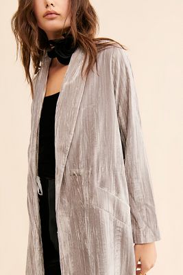 Steve Madden Seraphina Velvet Duster