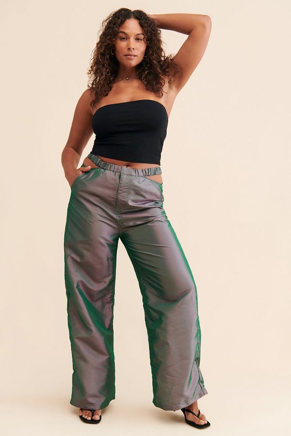 Slide View: 1: AFRM Wheton Metallic Pants