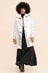 Thumbnail View 4: Avec Les Filles Sherpa Collar Metallic Long Coat