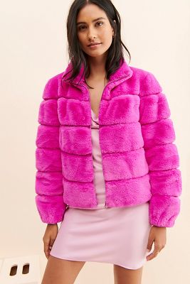 Love Token Blair Faux Fur Coat