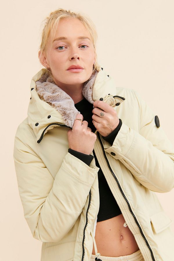 Slide View: 3: Noize Caroline Hooded Parka