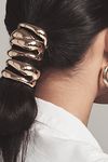 Thumbnail View 1: Sculptural Metal Cuff Hair Ties, Set of 3