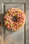 Thumbnail View 1: Preserved Bunny Tails Wreath, Pink Lemonade