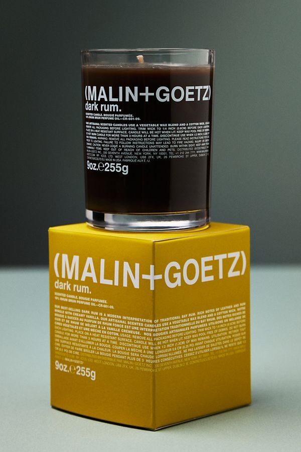 Slide View: 2: MALIN+GOETZ Dark Rum Boxed Candle