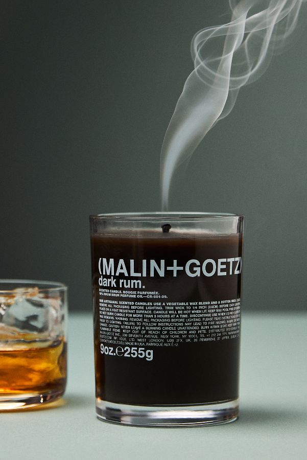 Slide View: 1: MALIN+GOETZ Dark Rum Boxed Candle