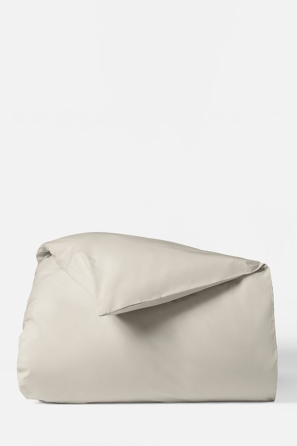 Slide View: 1: Coyuchi 300 Thread Count Organic Percale Duvet Cover