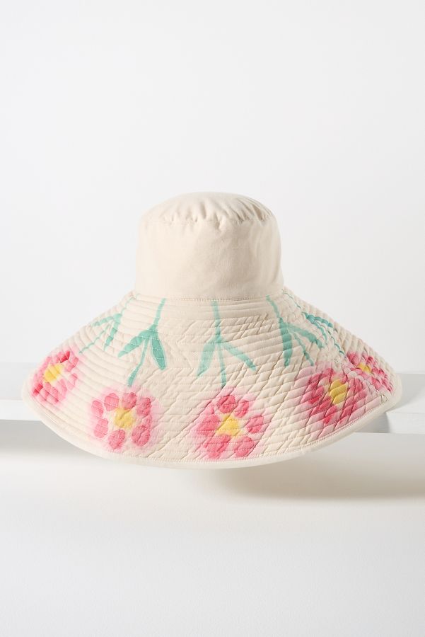 Slide View: 1: Romualda Peonia Gran Bucket Hat