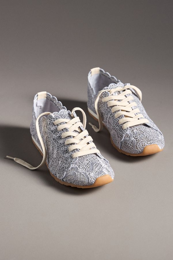 Slide View: 2: Dolce Vita Dayana Lace Sneakers