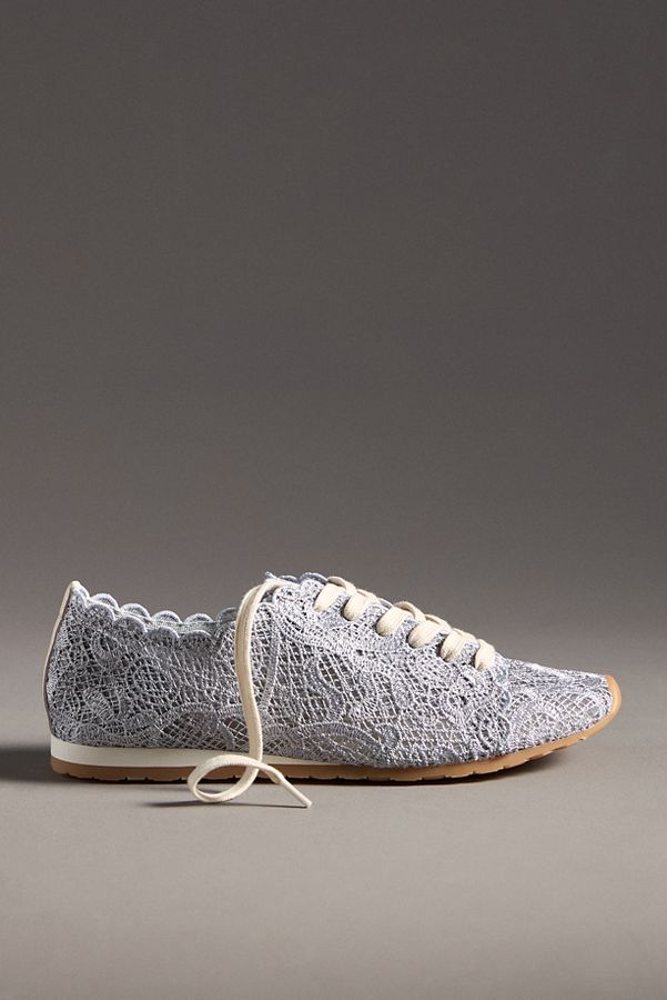 Slide View: 1: Dolce Vita Dayana Lace Sneakers