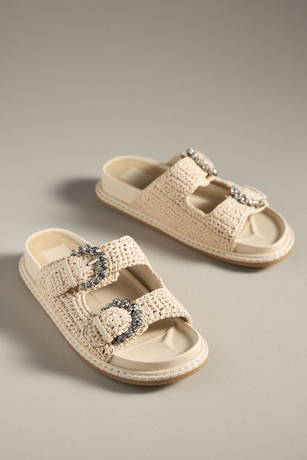 Slide View: 2: Dolce Vita Shauny Crystal Sandals