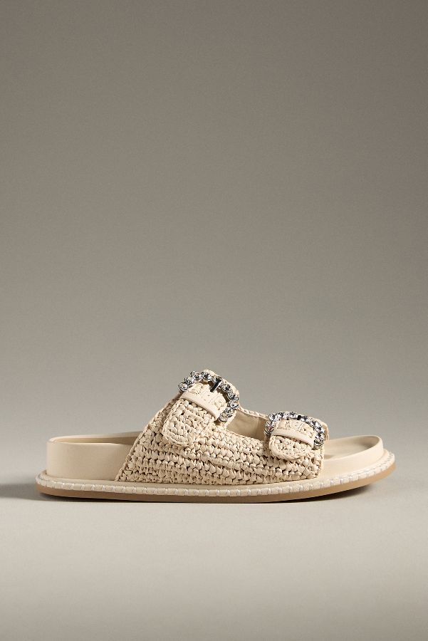 Slide View: 1: Dolce Vita Shauny Crystal Sandals