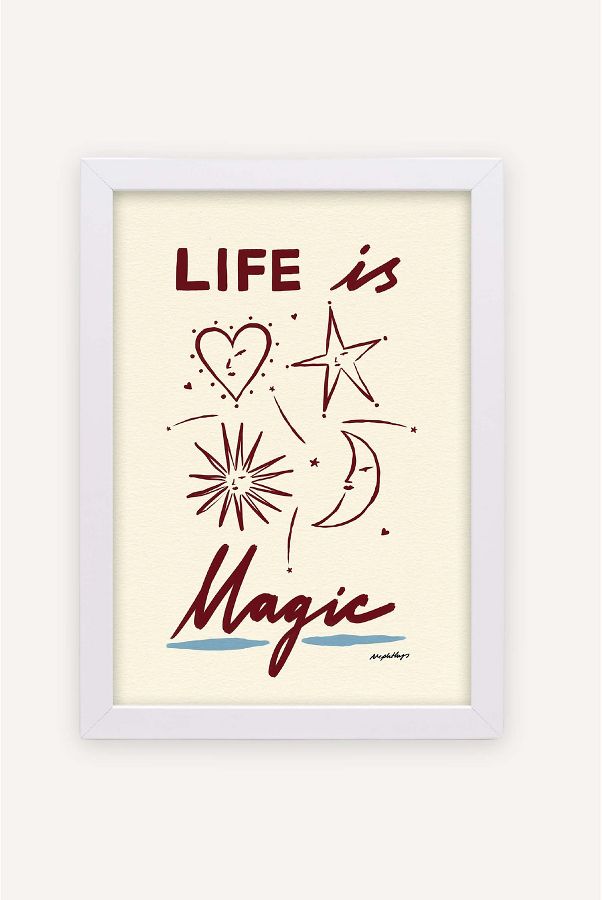 Slide View: 1: Life is Magic Wall Art