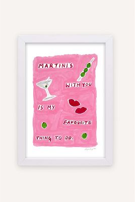 Martinis With You Wall Art