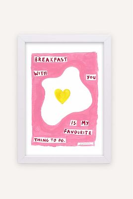 Breakfast With You Wall Art