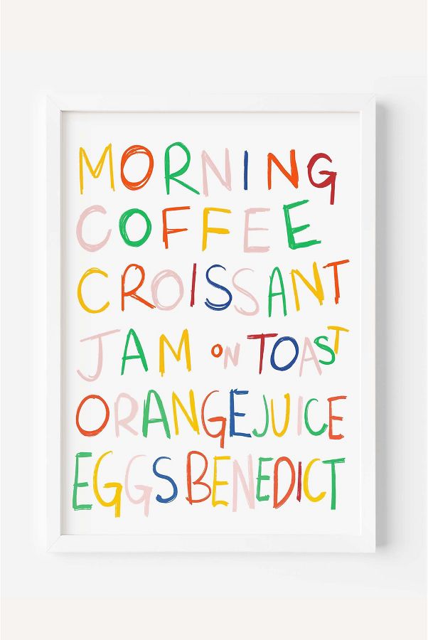 Slide View: 1: Good Morning Wall Art