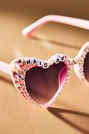 Thumbnail View 3: Untamed Petals Maid of Honor Heart Sunglasses