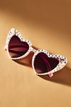 Thumbnail View 2: Untamed Petals Bridesmaid Heart Sunglasses