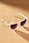 Thumbnail View 1: Untamed Petals Bridesmaid Heart Sunglasses