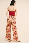 Thumbnail View 4: FARM Rio Pineapple Satin Wide-Leg Pants