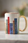 Thumbnail View 1: Rifle Paper Co. Porcelain Book Club Mug