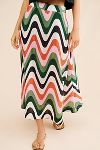 Thumbnail View 4: FARM Rio Wave Gradient Midi Skirt