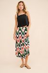 Thumbnail View 1: FARM Rio Wave Gradient Midi Skirt