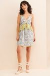 Thumbnail View 4: Barok Paris Floral Embroidered Mini Dress