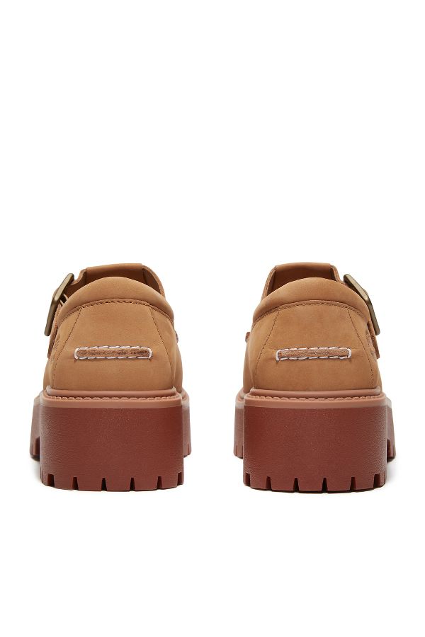 Slide View: 3: Timberland Stone Street Buckle Flats