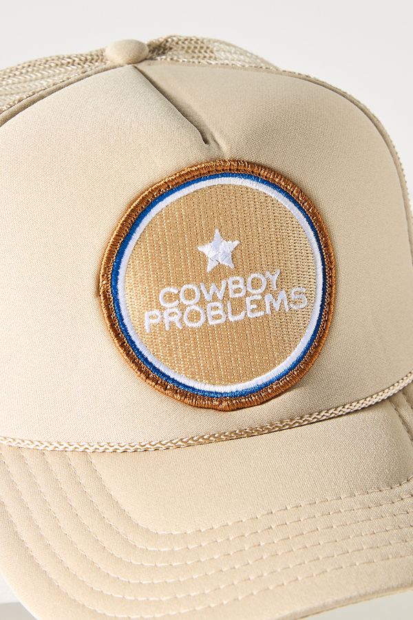 Slide View: 3: Friday Feelin Cowboy Problems Trucker Hat