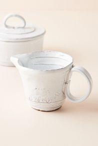 Slide View: 1: The Glenna Italian Earthenware Creamer