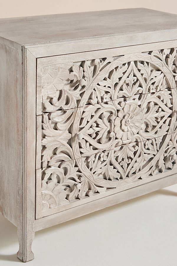 Slide View: 3: Lombok Three-Drawer Dresser